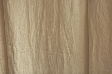 white crumpled background.light texture of the fabric