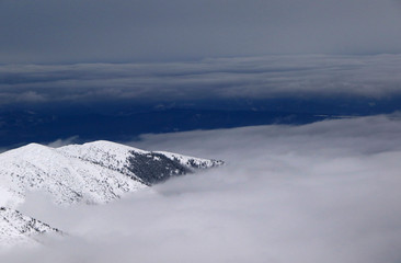 Low Tatras, view from Chopok peak, Slovakia