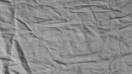 Crumpled lyocell or tencel fabric texture close up. Natural cellulose fabric