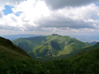 Obraz premium Little Fatra, mountain range in the Western Carpathians in Slovakia