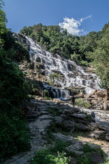 Mae Ya Waterfall in Chang Mai Thailand