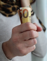 Banconote in euro - ricchezza