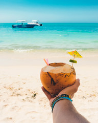 Cocktail on the beach