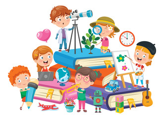 Obraz premium Concept Design For Children Education