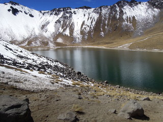 Amazing Landscape in Nevado de Toluca, México. Mountains And Snow