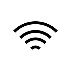 wireless network internet icon vector