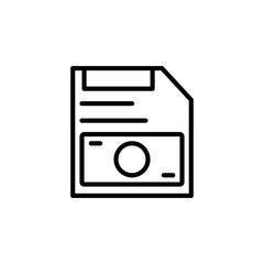 save money icon. Online Learning icon. Perfect for application, web, logo and presentation template. icon design line style