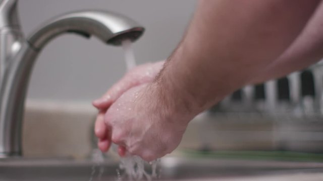 Washing hands to avoid the coronavirus