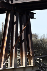 Replacement steel pylons