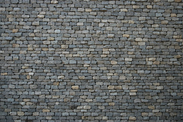 old stone brick wall