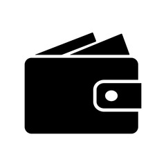 wallet icon vector template
