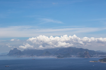 Clouds over the Rio de Janeiro