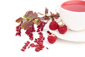 Fruit  tea with berries
