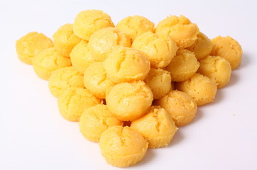 Palm Cake on white background