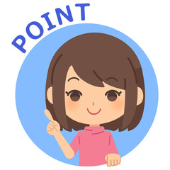 女性アイコン