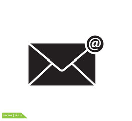 Envelope ,email icon vector logo design template