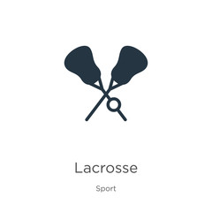 Lacrosse icon vector. Trendy flat lacrosse icon from sport collection isolated on white background. Vector illustration can be used for web and mobile graphic design, logo, eps10