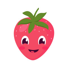 Fresh strawberries, berries, natural product