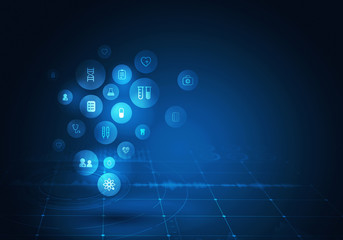 Innovative technologies image . Mixed media