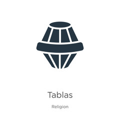 Tablas icon vector. Trendy flat tablas icon from religion collection isolated on white background. Vector illustration can be used for web and mobile graphic design, logo, eps10
