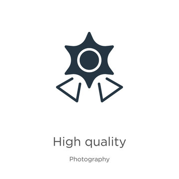 High quality icon vector. Trendy flat high quality icon from photography collection isolated on white background. Vector illustration can be used for web and mobile graphic design, logo, eps10