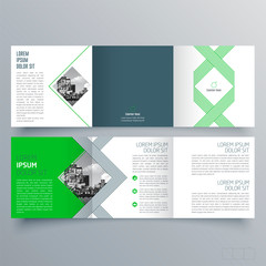 Brochure design, brochure template, creative tri-fold, trend brochure