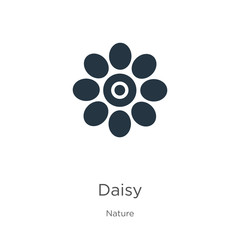 Daisy icon vector. Trendy flat daisy icon from nature collection isolated on white background. Vector illustration can be used for web and mobile graphic design, logo, eps10