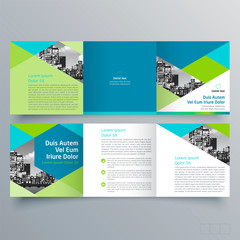 Brochure design, brochure template, creative tri-fold, trend brochure