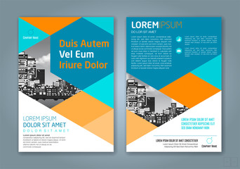 Abstract minimal geometric circle background for business annual report book cover brochure flyer poster