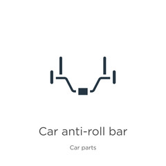 Car anti-roll bar icon vector. Trendy flat car anti-roll bar icon from car parts collection isolated on white background. Vector illustration can be used for web and mobile graphic design, logo, eps10