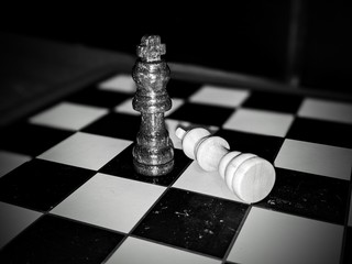 chess on board