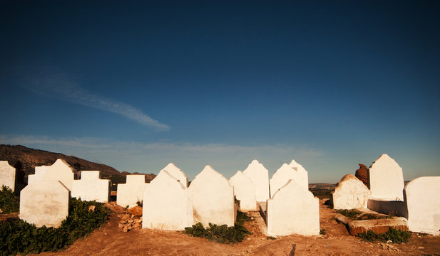 Old cemetery in Fes, Morocco 