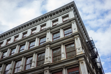 Fototapeta premium new york city typical buildings