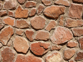 Texture of a stone wall Negev Israel