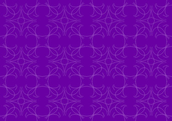 Seamless pattern design with floral background elements, beautiful ornaments