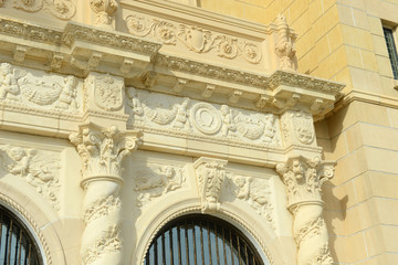 St. Edward Roman Catholic Church built in 1927 is a Spanish Revival style church in Palm Beach, Florida FL, USA.