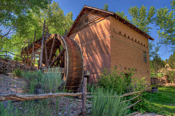 Old Grist Mill in the Shade 