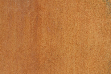 Fiery rusty sheet of iron.