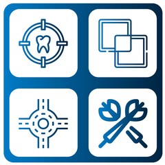 Obraz premium opportunity simple icons set