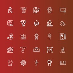 Editable 25 success icons for web and mobile