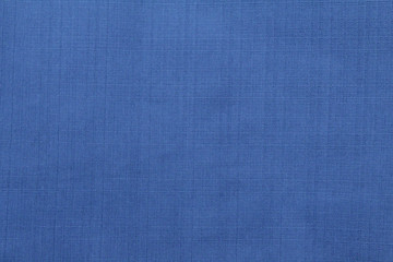 Blue polyamide outer fabric material of a sports winter jacket.