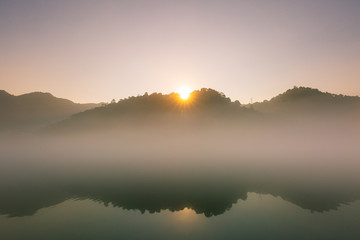 Obraz premium Water resources protection, environmental protection, green energy conservation.