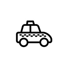 Vector illustration, taxi icon design