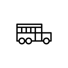 Vector illustration, bus icon design