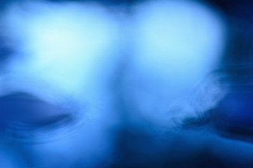 Abstract color light bokeh background.