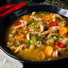 Flaczki - tripe soup the Polish way