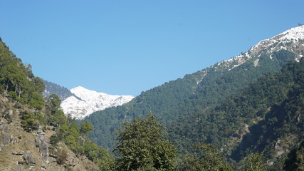 landscape in the mountains