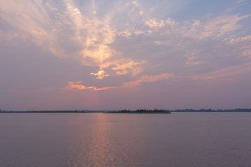 Beautiful Chinese natural landscape, water resources protection, environmental protection, sewage treatment.