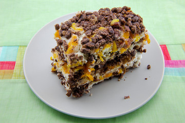 Steamed rice flour with red bean for Korean rice cake