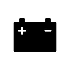 car battery icon vector template